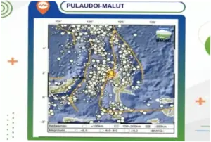 Gempa M 6,2 Guncang Pulau Doi Malut