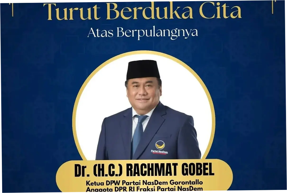 Kabar Duka, Anggota DPR Rachmat Gobel Meninggal Dunia