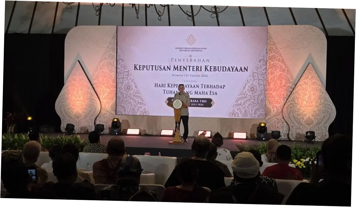 Menteri Kebudayaan Tetapkan 13 Juli sebagai Hari Kepercayaan Terhadap Tuhan Yang Maha Esa