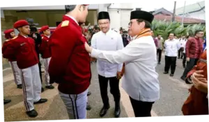Momen Haru Pramono Teteskan Air Mata Saat Hadiri Open House Sekolah Rakyat