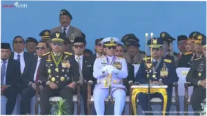 Para Mantan Kapolri Hadir di Upacara Hari Bhayangkara ke-80
