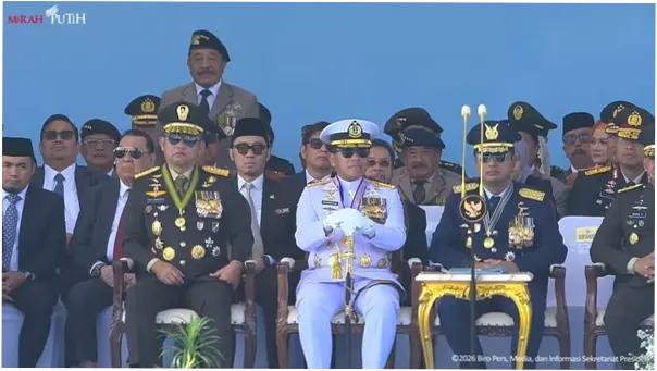 Para Mantan Kapolri Hadir di Upacara Hari Bhayangkara ke-80