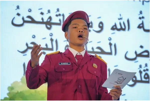 Penampilan Drama Bahasa Inggris Meriahkan Open House Sekolah Rakyat Lombok