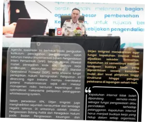 Penguatan Integritas Internal Keimigrasian Melalui Kerja Sama dengan KPK