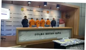 Polda Metro Bongkar Jaringan Judi Online Internasional, 4 Tersangka Dijerat