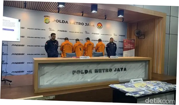 Polda Metro Bongkar Jaringan Judi Online Internasional, 4 Tersangka Dijerat