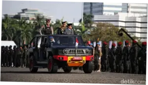 Prabowo Akan Jadi Inspektur Upacara Hari Bhayangkara Ke-80 di Satlat Brimob