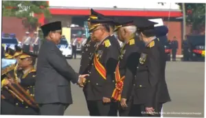 Prabowo Beri Pangkat Kehormatan ke 3 Purnawirawan Polri: Sidarto Danusubroto-Ruki